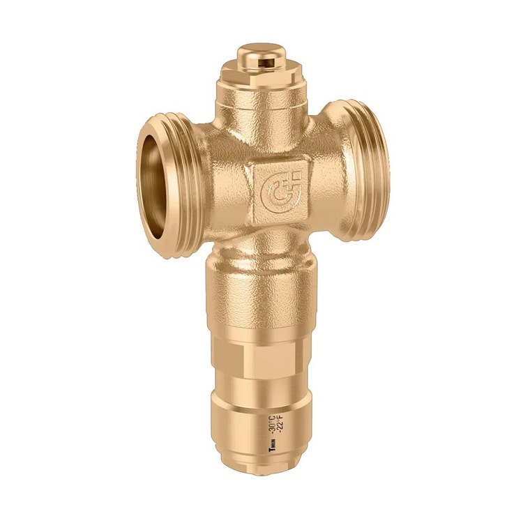 Caleffi Frostschutzventil, Anschluss G 1 1/4" M, für Anlagen bis 90 °C ISTOP 108702