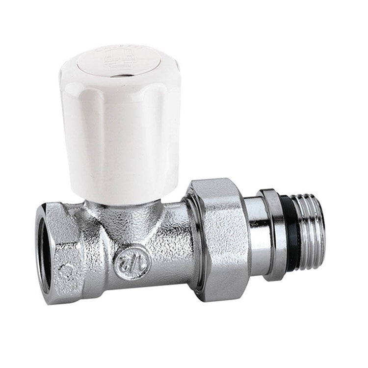 Caleffi Thermostatisierbares Ventil mit Voreinstellung und Durchgangsform für 3/8" Stahlrohr 422302