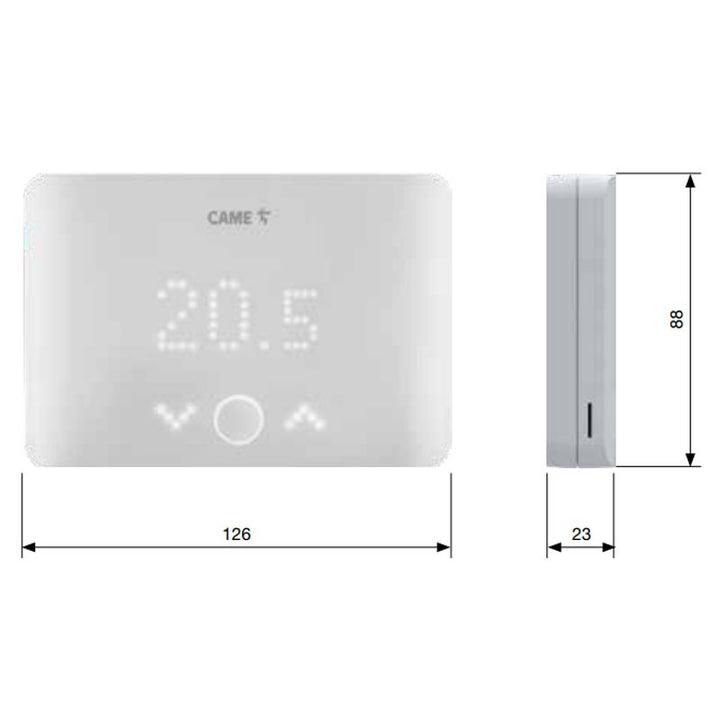 Came TH/ONE WLAN Smart Wandthermostat