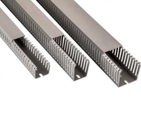 Novelite Verdrahtungskanal geschlitzt 100x60 mm, 2 m, grau