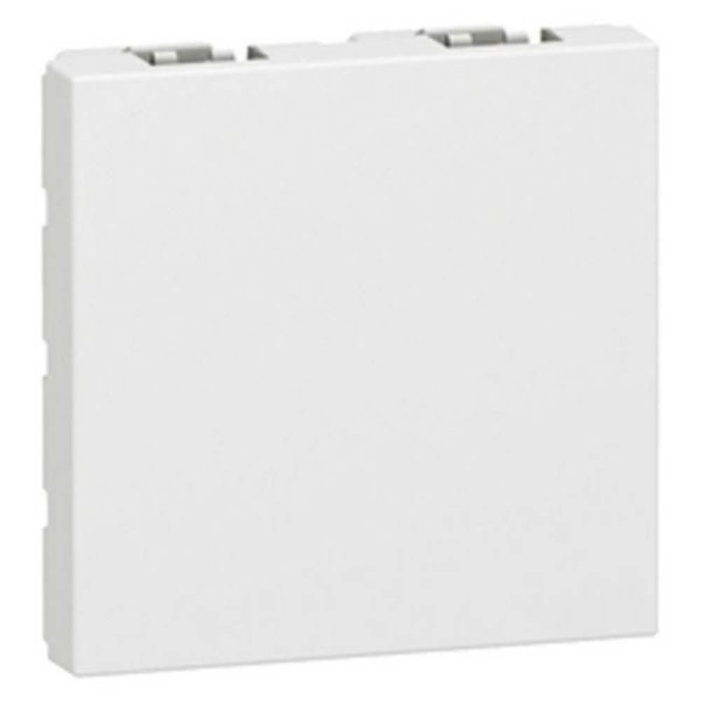 Legrand Mosaic Blindabdeckung 2 Module, weiß