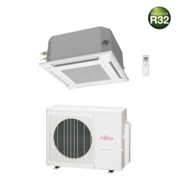 Fujitsu Klimagerät Kassette 4-WEGE Serie KV ECO 18000 BTU Inverter R-32