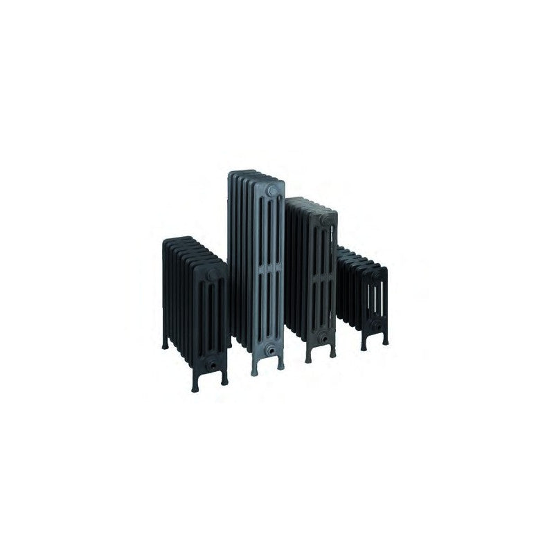 Solarics Baxi 7219300 – Clasico-Gussheizkörper mit Füßen N61-4 (Set mit 2 Elementen)