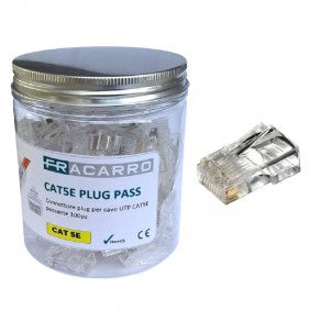 Fracarro 287711 CAT 6 Stecker für Fracarro Standard 8-Pin-Kabel Zubehör
