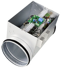 Systemair CBM 355/9,0KW 3f – Elektro-Heizregister, Rohr 355 mm, 9 kW, 400 V