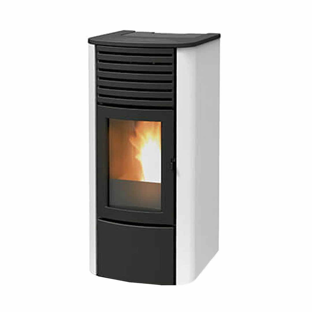 MCZ Clio Hydro 23 S1 – Pelletofen (wasserführend), 23 kW, Weiß