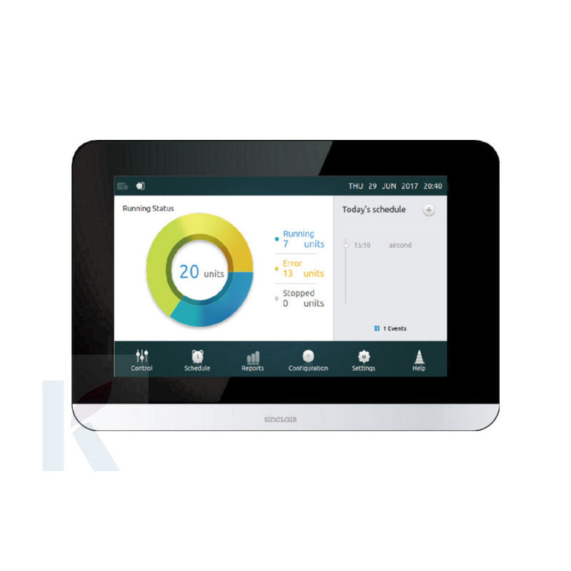 Solarics Midea CCM-180A/BWS(A) – CCM-180A/BWS(A) Command