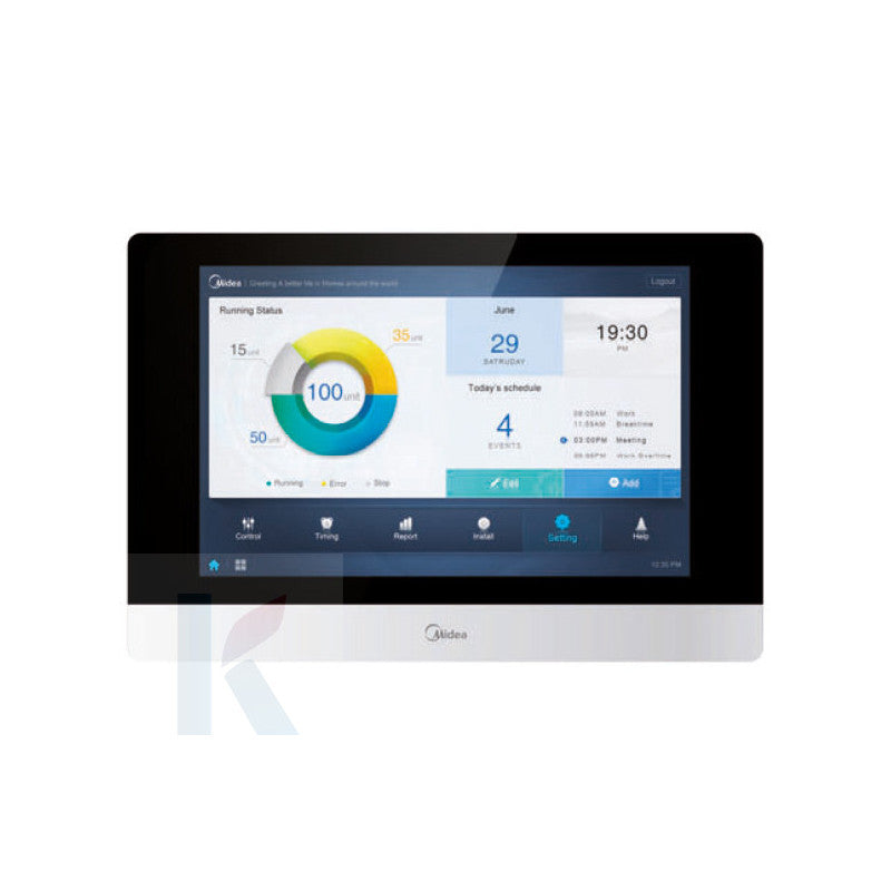 Solarics Midea CCM-270B/WS(A) – CCM-270B/BWS(B) Command