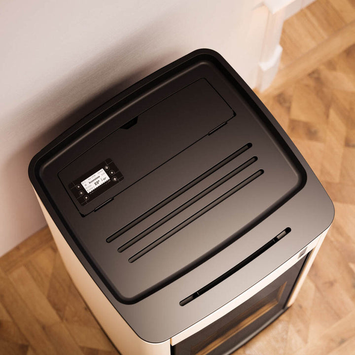 Girolami Furni 18 bianca – Holzofen (wasserführend), 18 kW, Weiß