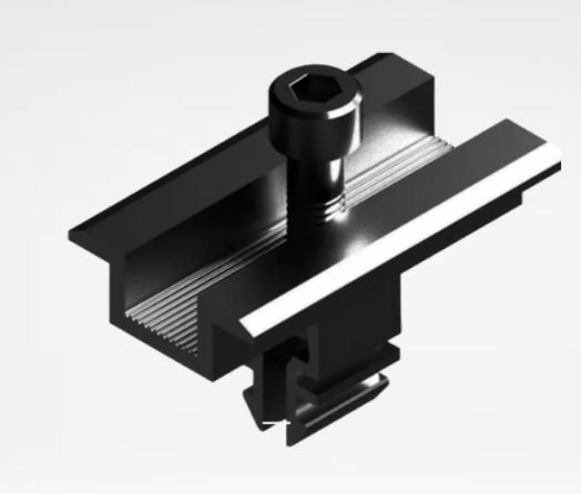 Z-ECO Middle clamp system CLICK black (ZE-4-2-1001-BK)