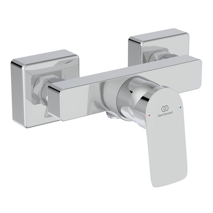 Ideal Standard Außenmischer für Dusche, ohne Duschkomponenten, Chromoberfläche CERALIFE C BE066AA