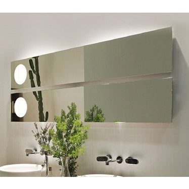 Flaminia Wendemirror mit Licht, horizontale und vertikale Installation SIMPLE 180 NDS180