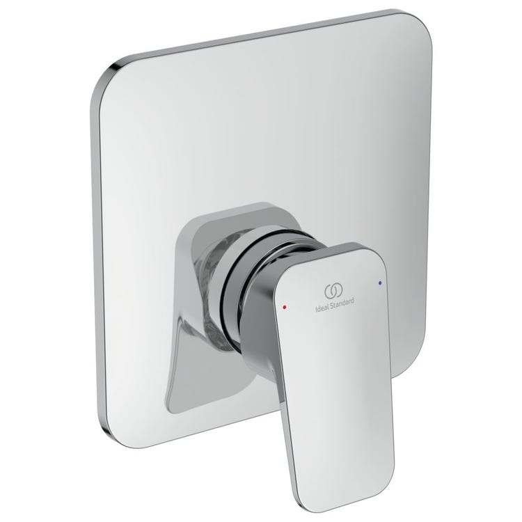 Ideal Standard Einhebelmischer für Unterputz-Dusche, Unterputzkörper inklusive, verchromt CERAPLAN BD252AA