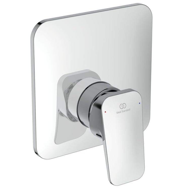 Ideal Standard Einhand-Unterputz-Brausemischer, Chromoberfläche CERAPLAN BD279AA