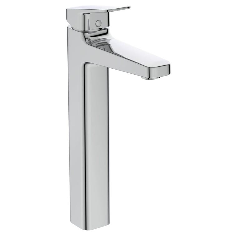 Ideal Standard Einhand-Waschtischarmatur, Strahlregler 5 l/min, ohne Ablauf, Chromoberfläche CERAPLAN BD236AA
