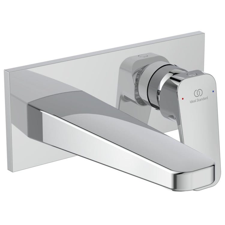 Ideal Standard Einhandmischer für Waschbecken, Wandmontage, Chromoberfläche CERAPLAN BD244AA