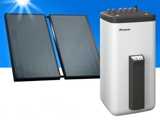 Daikin SB.EKSP544RSAB – CESI 500 Max thermisches Solarsystem mit 500 l und 2 2,6 m² großen Kollektoren