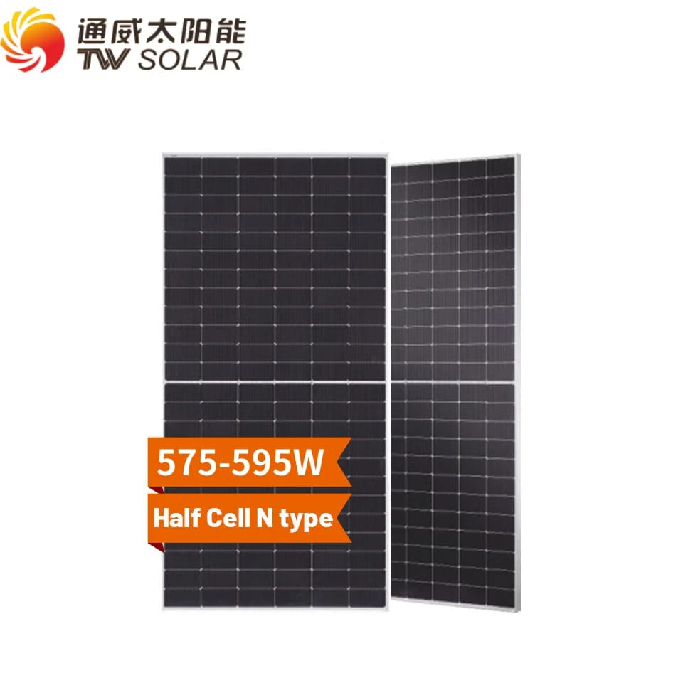 TONGWEI 575W Bifacial Silver Frame | TWMND-72HD