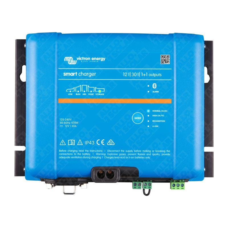 Victron Energy IP43 12V 30A (1+1)-120-240V-Phoenix Smart