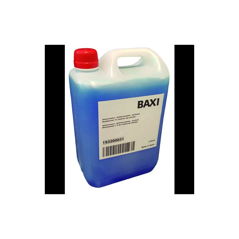 Solarics Baxi 193200031 – Chemischer Zusatz für Installationswasser (2-Liter-Verpackung)