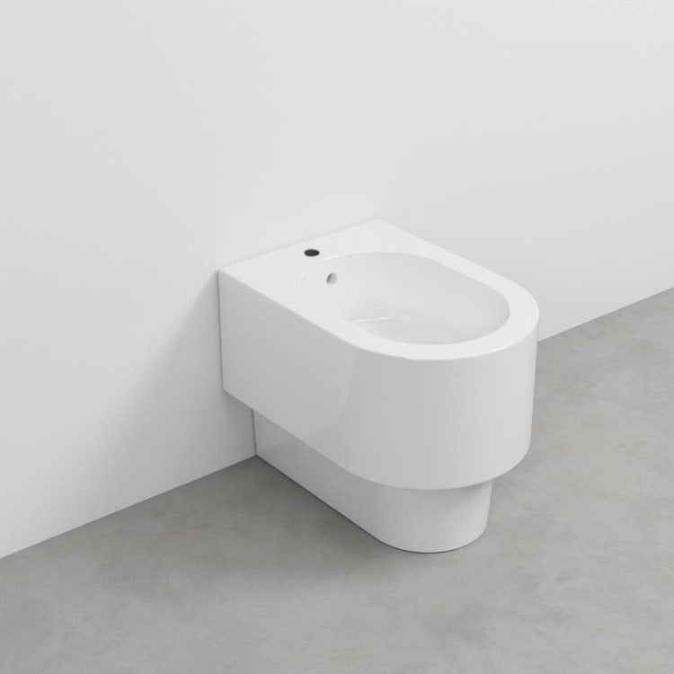 Cielo Bodendusch-WC, einloch, Weiß, glänzende Ausführung OTIS OTBI