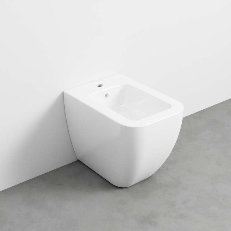 Cielo Bodenstehendes Einloch-Bidet, Weiß, glänzende Ausführung SHUI COMFORT SHCOBI