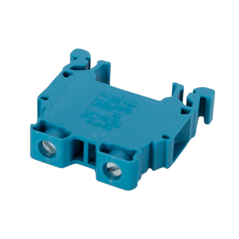 Onka MRK Reihenklemme für Hutschiene 10 mm², blau