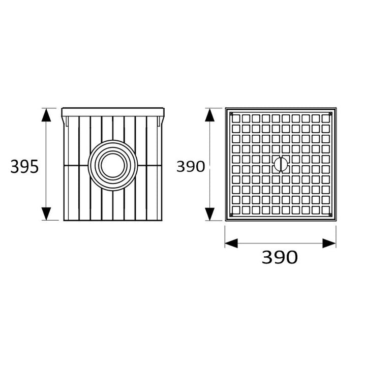 Arnocanali PZC4040 Kabel- und Rohrsystem 40 x 40 x 40 cm Zubehör