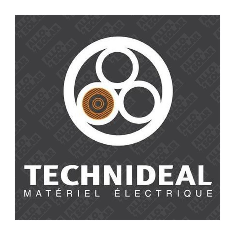 Technideal Coffret AC 36kW-63A-300mA-Type B-Bobine MX-Notabschaltung