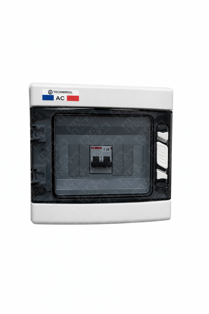 Technideal AC-Verteilerkasten 9-12KVA - 63A - für CONSUEL NFC15-100