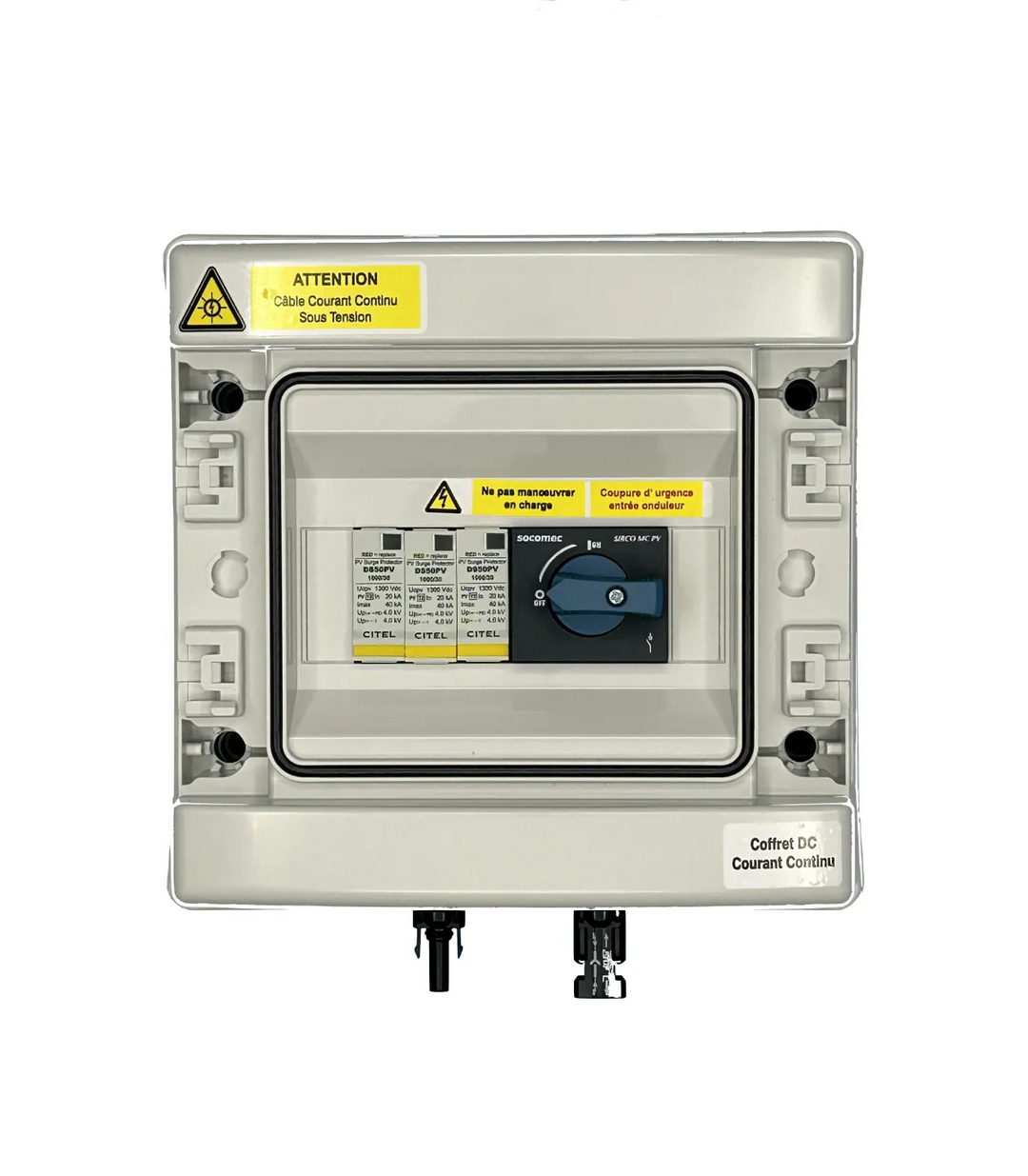 DC-Schaltkasten 1000V 25A 1TRACKEUR - 1STRING