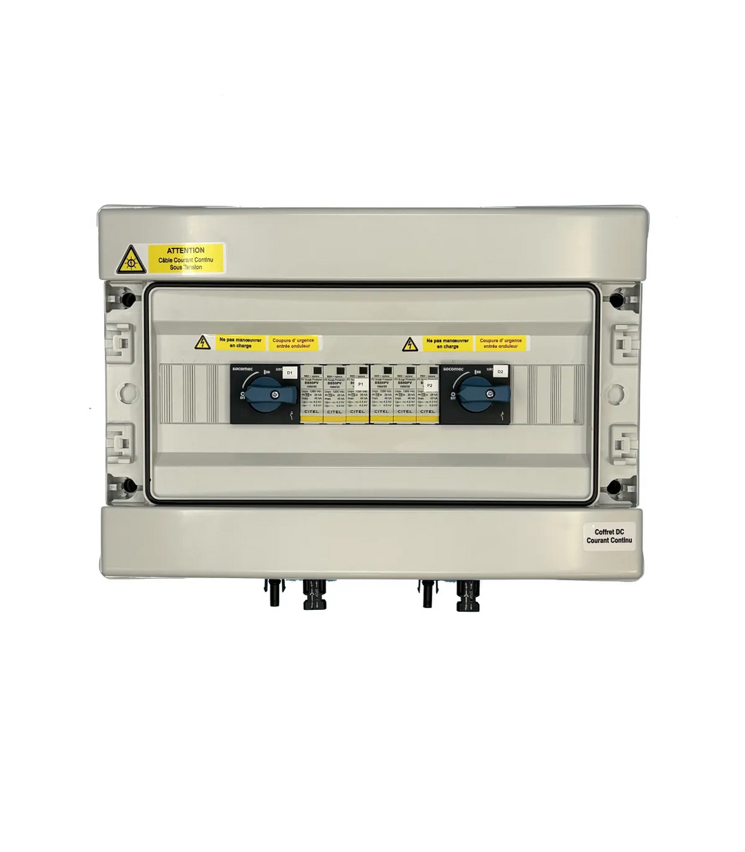 DC-Schaltkasten 1000V 2X25A 2TRACKEURS - 1STRING
