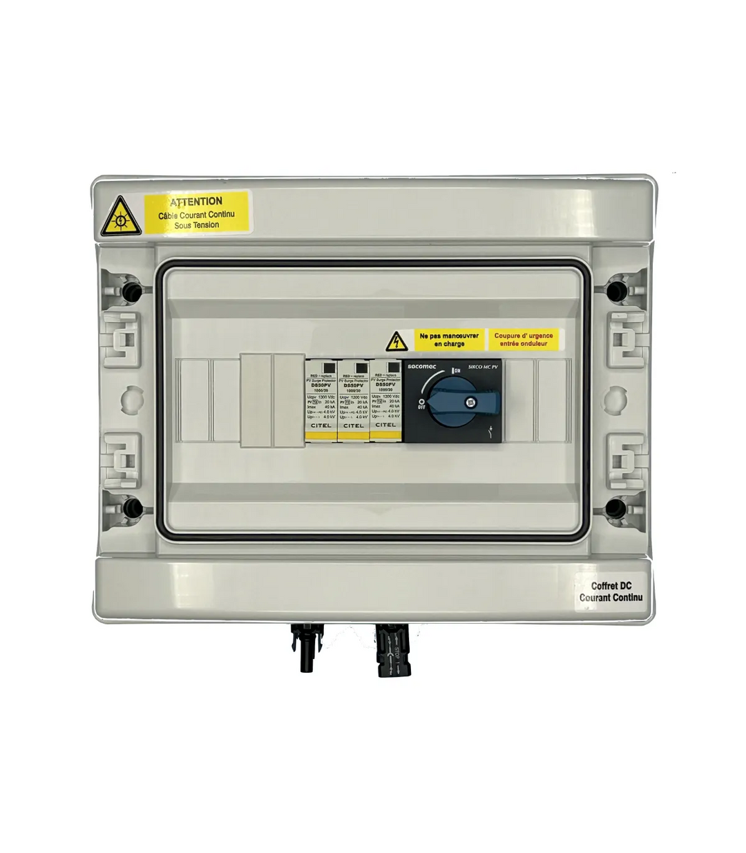 DC-Schaltkasten 1000V 40A 1TRACKEUR - 2STRINGS