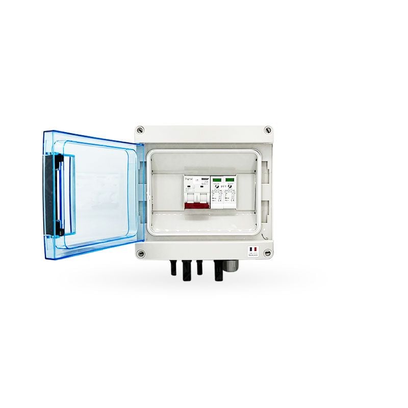 Technideal Coffret DC Parafoudre - 1 String 1 MPPT - 500V