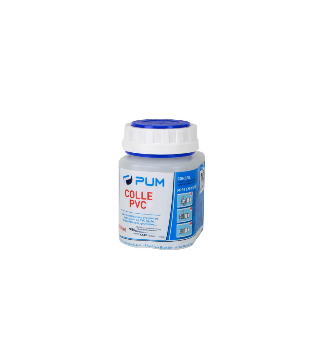 COLLE PVC Kanister 240ML+PINCEAU