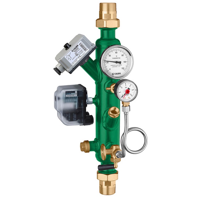 Caleffi Verteiler für Messgeräte und Inail-Zubehör 1" 1/2 335082
