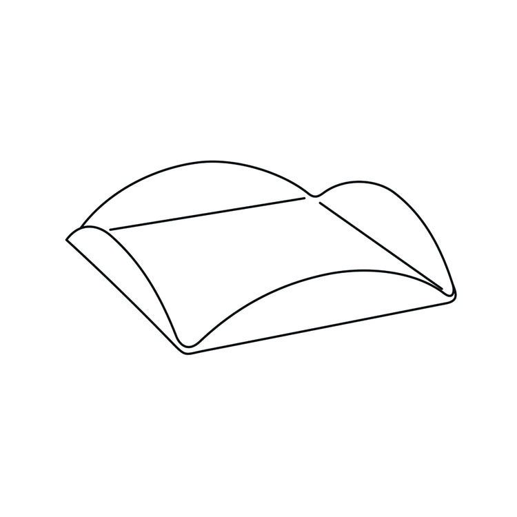 Colombo Design Tablett 20 cm, für Kerzen, Kosmetika und Düfte, Außenfarbe gebackene Sahne und Innenfarbe weiß ADJ 002110/16