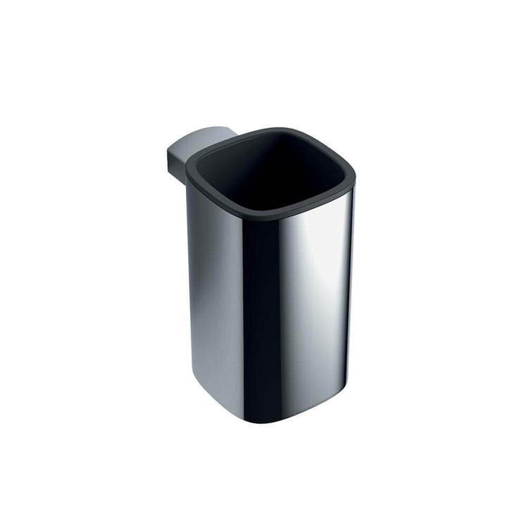 Colombo Design Glashalter, Farbe Graphit, matte Oberfläche TRENTA B30020GM