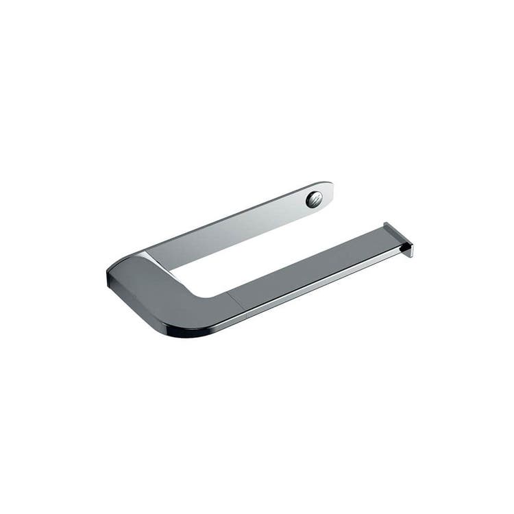 Colombo Design Reversibler Rollenhalter, Farbe Graphit, matte Oberfläche TRENTA B30080GM