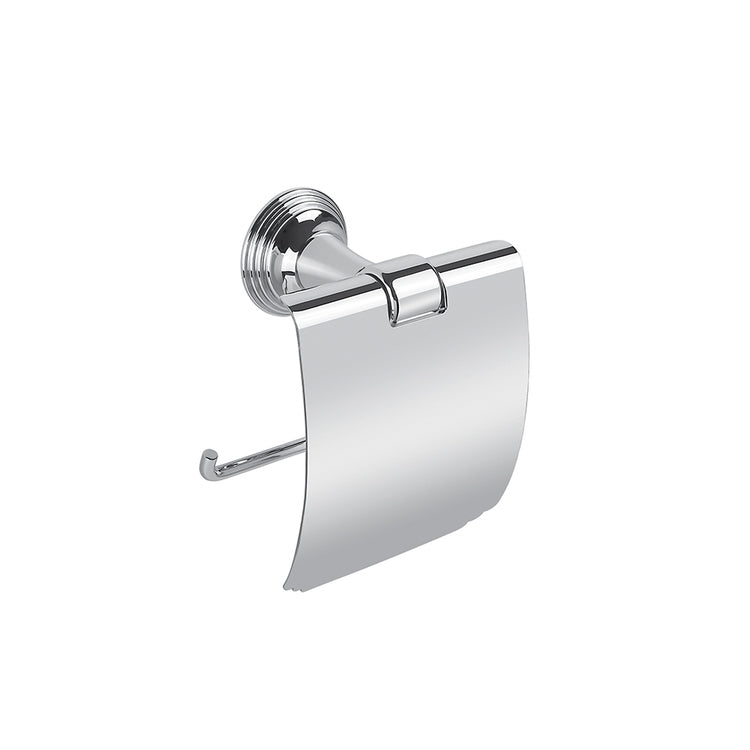 Colombo Design Rollenhalter mit Abdeckung, Chromoberfläche HERMITAGE B33910CR