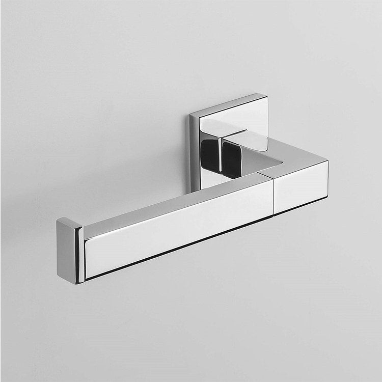 Colombo Design Linke Rollenhalter, Farbe Schwarz, matte Oberfläche BASICQ B3708SNM
