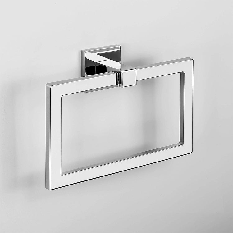 Colombo Design Handtuchring-Rücklaufverschraubung, Chromoberfläche BASICQ B37310CR