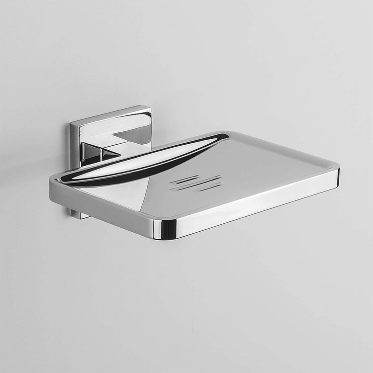 Colombo Design Feststehende Seifenhalter, Chromoberfläche BASICQ B37810CR