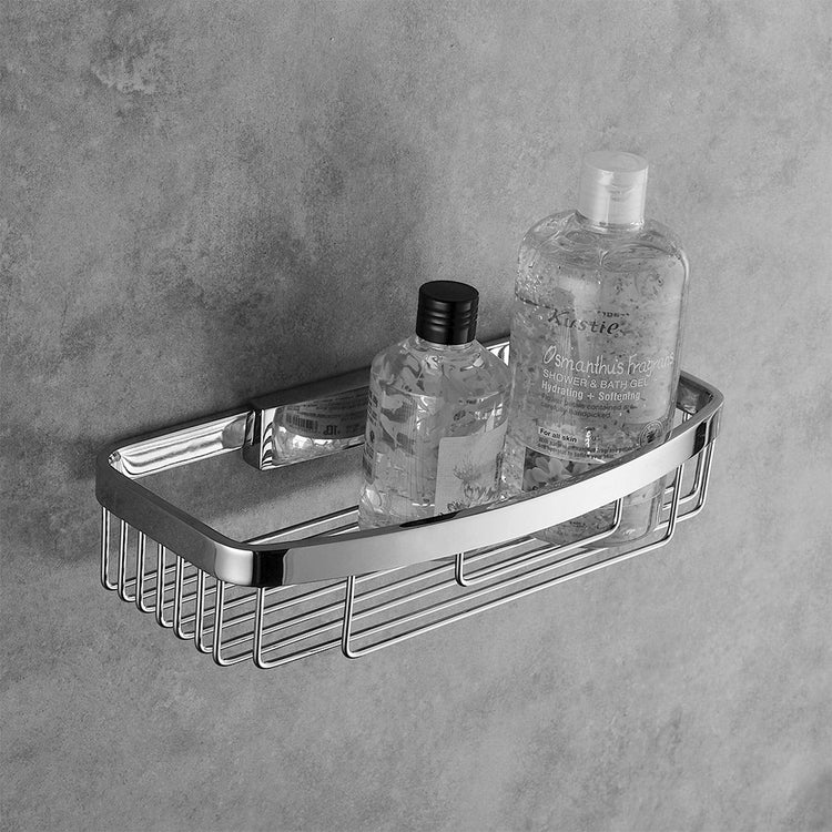 Colombo Design Eckiger abnehmbarer Duschboxgriff, Chromoberfläche B96470CR