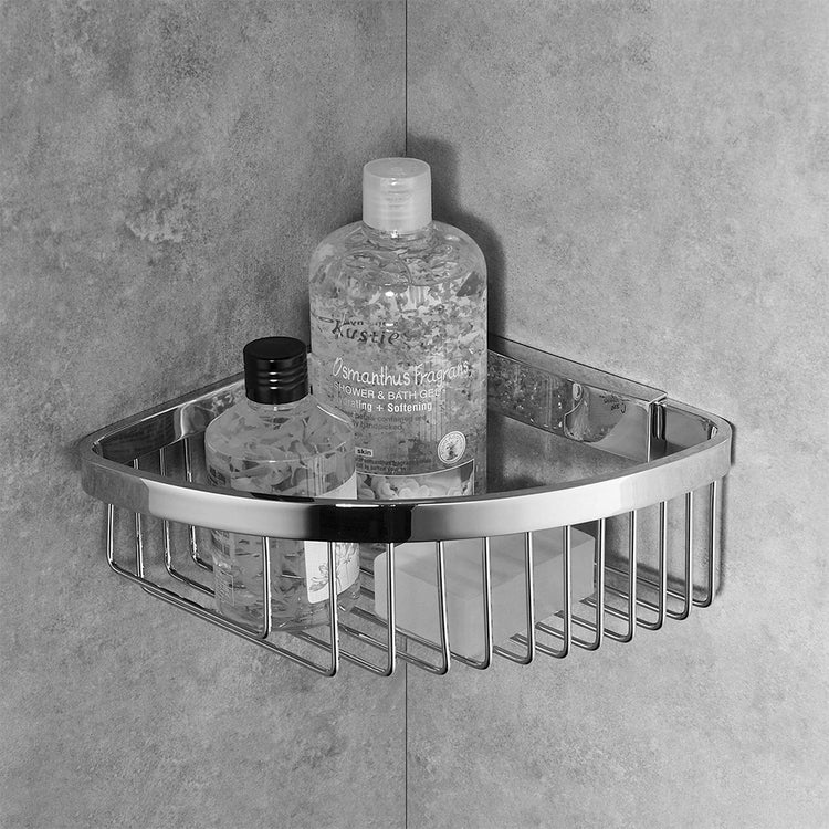 Colombo Design Eckiger abnehmbarer Duschboxgriff, Chromoberfläche B96480CR