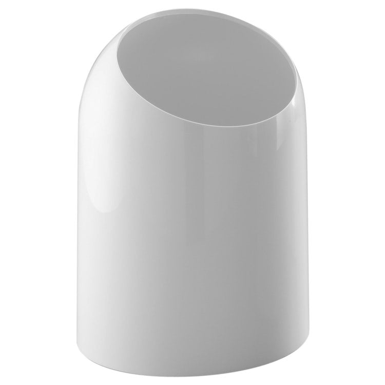 Colombo Design Papierkorb aus ABS, Weiß CONTRACT B99690-BI
