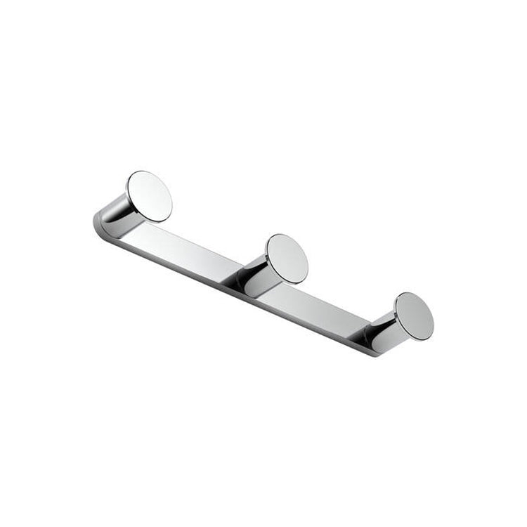 Colombo Design Dreifacher Allzweckhaken, schwarze Farbe, matte Ausführung BCD117-NM MINI CD117NM
