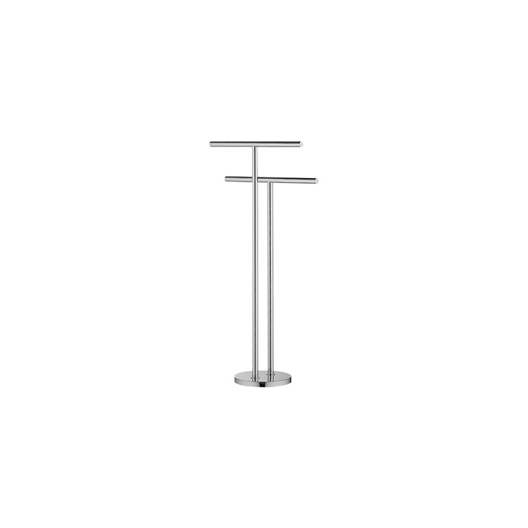 Colombo Design Stand mit zwei Handtuchhaltern, Chromoberfläche PLUS W49380CR