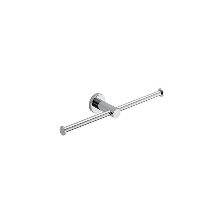 Colombo Design Doppelrollenhalter, Farbe Schwarz, matte Oberfläche PLUS W49900NM