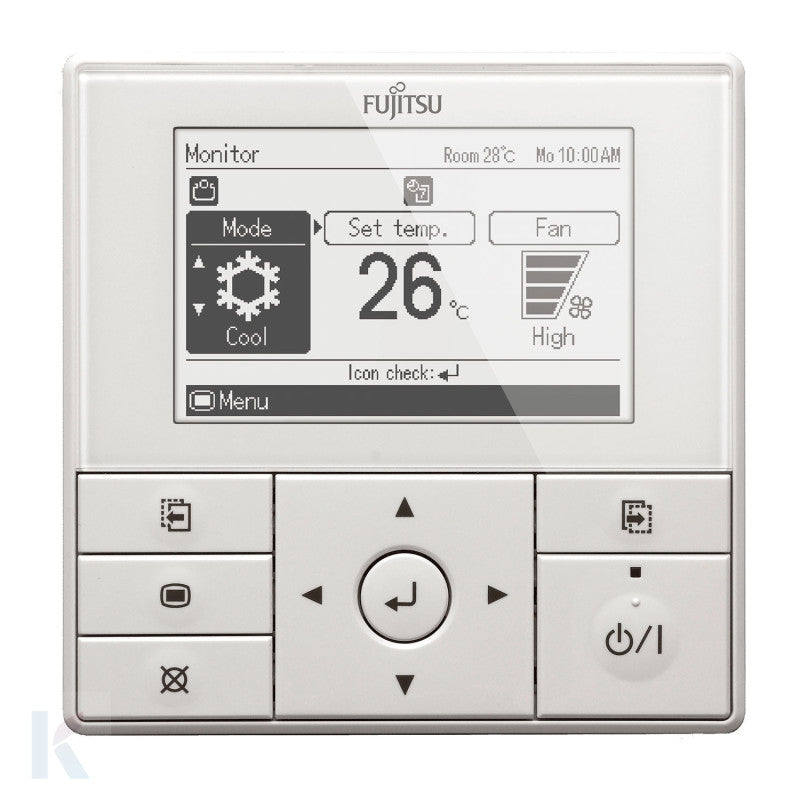 Solarics Fujitsu 3NGF9024 – Wired control (requires 3NDN9041 communication kit)